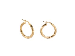 argollas oro 18k