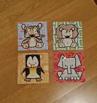 Pack 4 puzzles EDUCA