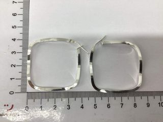 argollas plata 925mm