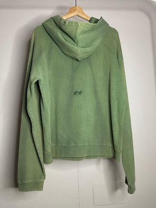 Sudadera Two Jeys Verde Desgastada talla M