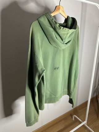 Sudadera Two Jeys Verde Desgastada talla M