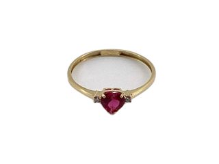 anillo oro 18k con piedra