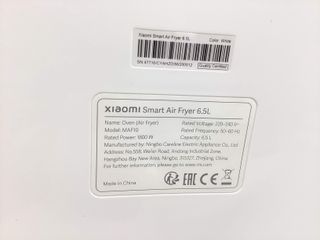 freidora de aire xiaomi smart air fryer 6.5l