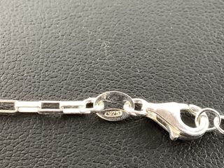 cadena plata 925mm 22cm