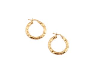 argollas oro 18k