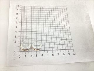 argollas plata 925mm