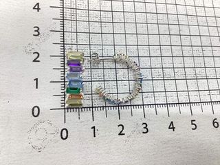 pendientes plata 925mm con piedra con circonita