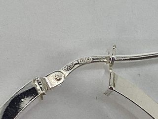 argollas plata 925mm