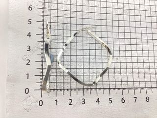 argollas plata 925mm