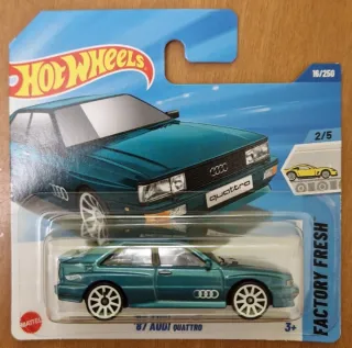 HotWheels '87 Audi Quattro