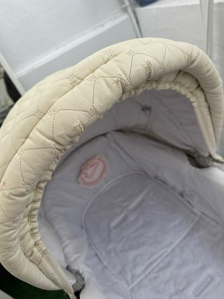 Carro Bebecar Stylo Clásico 3 piezas Blanco