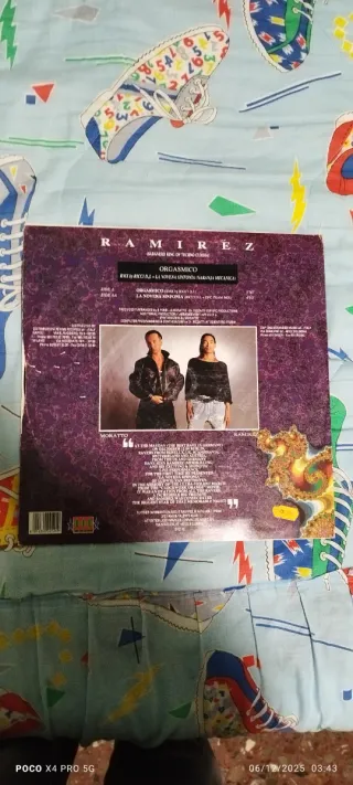 Vinilo Ramírez OrgasMico RMX Ricci DJ