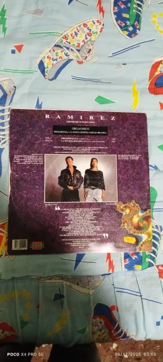 Vinilo Ramírez OrgasMico RMX Ricci DJ