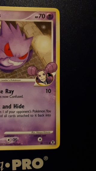 Pokemon Gengar 40/111 Platinum Rising Rivals 2009