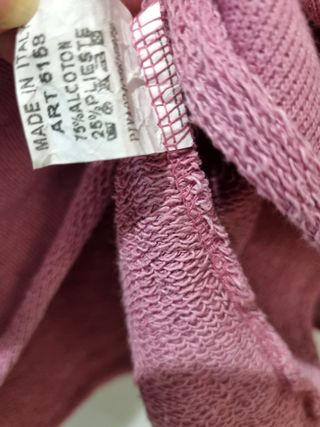 Sudadera Made in Italy Rosa - Love is Art