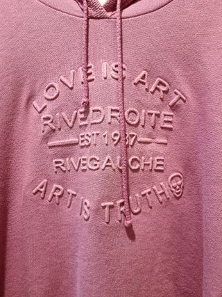 Sudadera Made in Italy Rosa - Love is Art