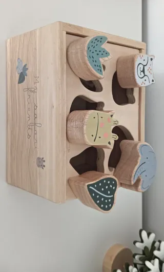 Juguete encajable madera Zara Home