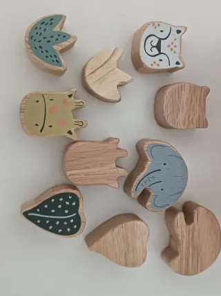 Juguete encajable madera Zara Home