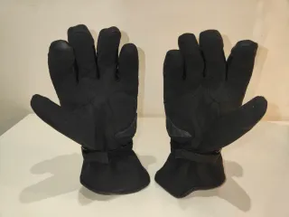 Guantes Moto Snowboard Esquí Negros