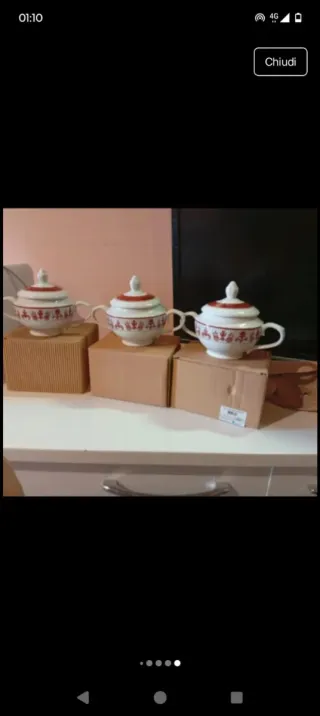 Set zuccheriera e tazzine da caffè