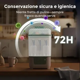 Momcozy Sterilizzatore e Asciugatrice 6 Biberon