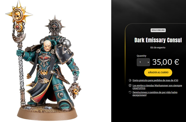 Dark Emissary Consul Horus Heresy