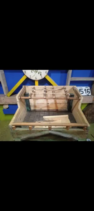 Caseta para hámster de madera