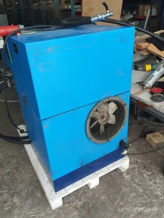 Compresor de aire azul