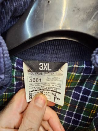 Parka Master Plus chaqueton 3XL 67X104 cm NUEVO