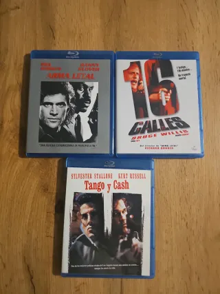 Lote 3 Películas Blu-ray Acción