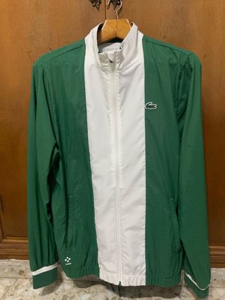 Chándal Lacoste Verde y Blanco