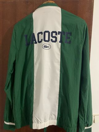 Chándal Lacoste Verde y Blanco