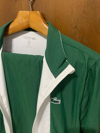 Chándal Lacoste Verde y Blanco