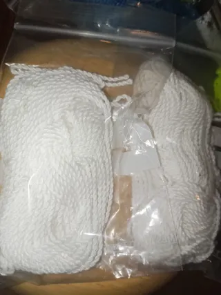 20 Cuerdas Yo-Yo Blanco Poliéster