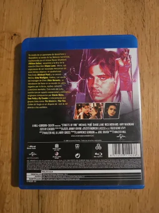 Blu-ray Calles de Fuego