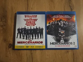 Los Mercenarios 1 y 2 Blu-ray Combo Pack