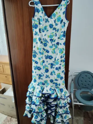 Traje de flamenca con volantes
