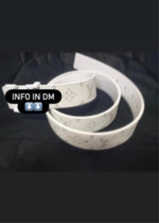 Cintura Louis Vuitton Beige/Bianco