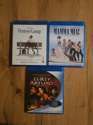 Pack 3 Películas Blu-ray: Forrest Gump, Mamma Mia!