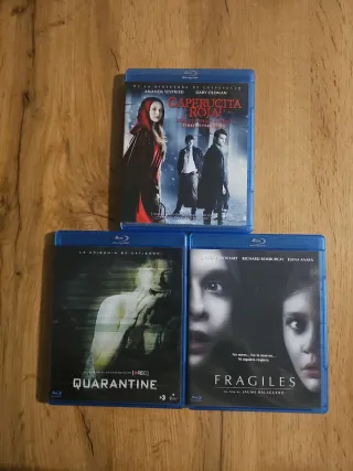 Pack 3 Películas Blu-ray Terror