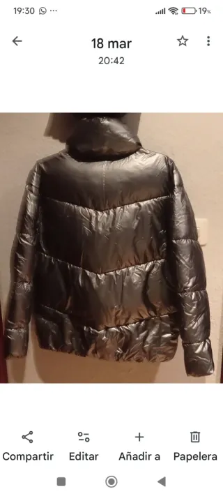 Plumifero Tintoretto Talla M con etiqueta