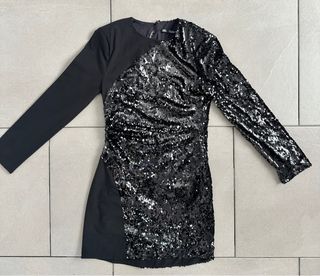 Vestido lentejuelas Zara