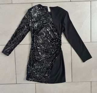 Vestido lentejuelas Zara