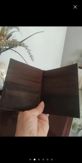 Cartera Tarjetero Negro