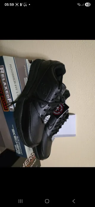 Scarpe Skechers Uomo Nere Taglia 43 Work