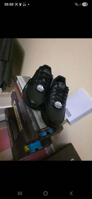 Scarpe Skechers Uomo Nere Taglia 43 Work