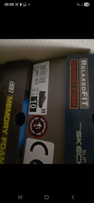 Scarpe Skechers Uomo Nere Taglia 43 Work