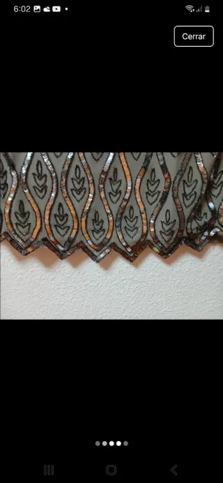 Top lentejuelas dorado y plateado