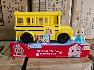 Cocomelon Autobus Musicale Giallo con Personaggio
