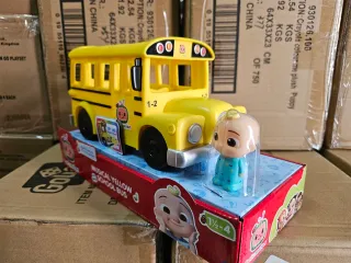 Cocomelon Autobus Musicale Giallo con Personaggio
